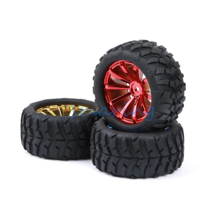 DC Geared Motor Wheel 72mm Robot Tires for Arduino RC Model Wheel DIY Smart Robotic Kit