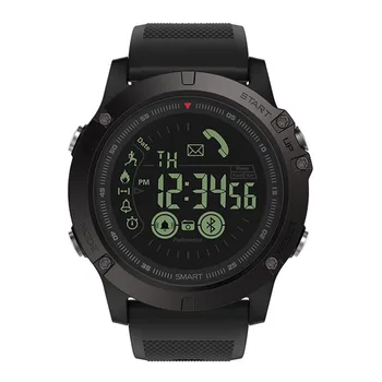 

Quartz Wristwatch For Bluetooth 4.0 IP67 Waterproof Smartwatch Fitness Monitor With Passometer Alarm Clock