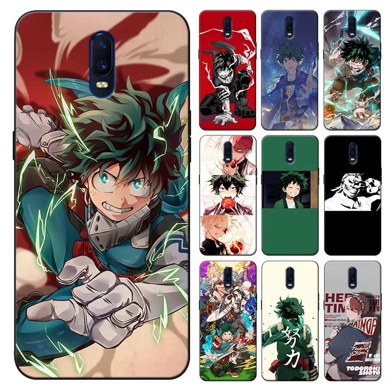 For oneplus one plus 7 pro 7t 6 6t 5t Soft silicone Cover Phone Case My Hero Academia |