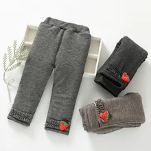 Штаны для малышей; утепленные бархатные леггинсы для маленьких мальчиков; Зимние теплые брюки для маленьких девочек; хлопковые детские штаны; одежда