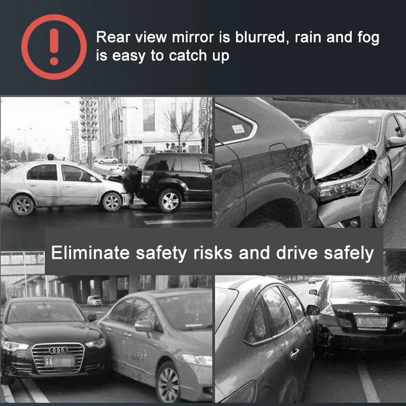 2 Pcs Car Rain Proof Film Car Rearview Mirror Protective Anti Fog Window Clear Sight In Rainy Days Rainproof Sticker Accessories