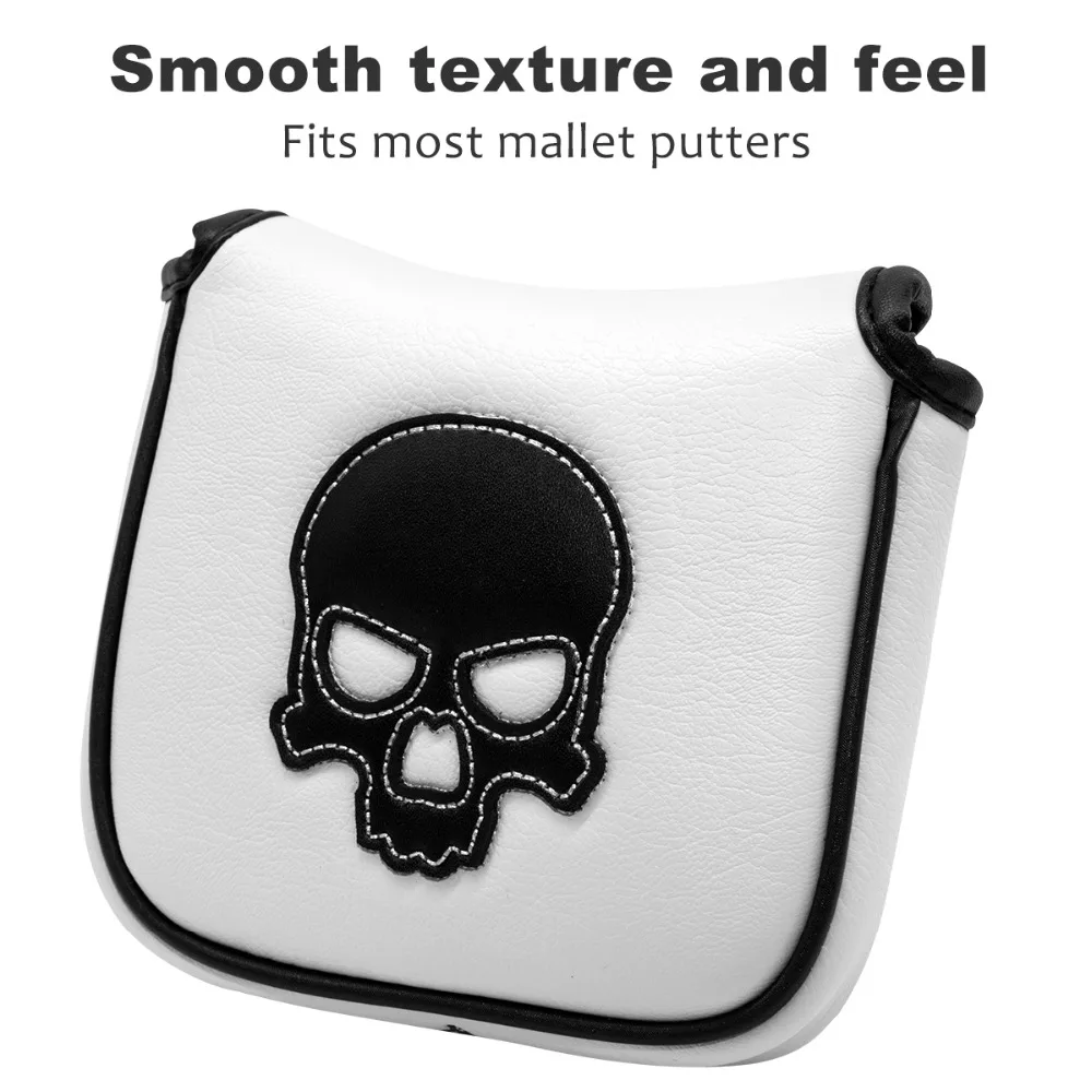 5 golf putter cover golf headcovers mallet golf putter cover