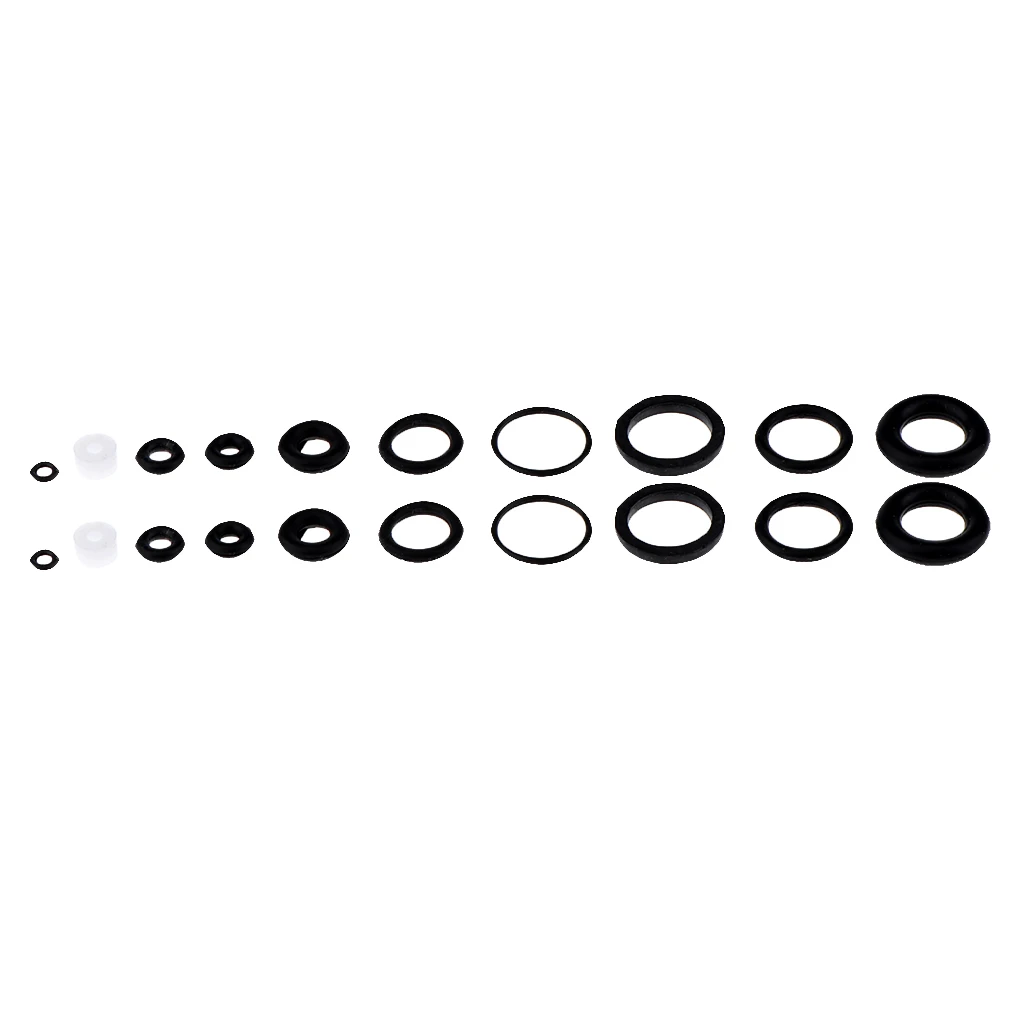 8Pcs/Set Airbrush Rubber O- Sealing Gasket Washer Seal Assortment Set