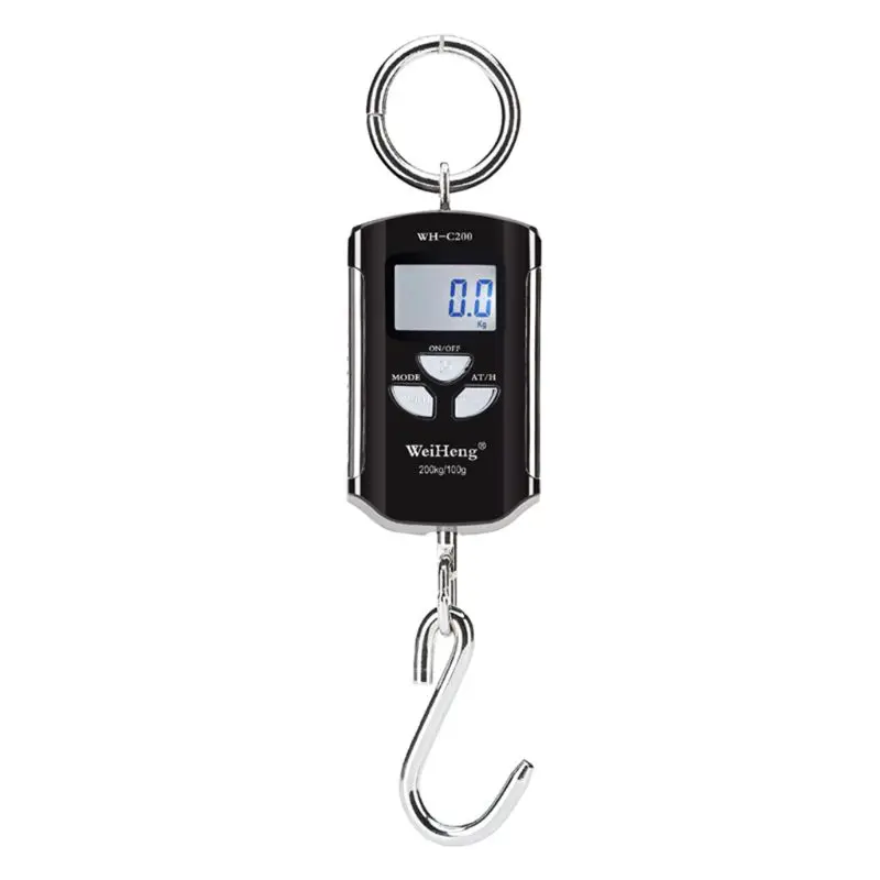 200 кг 400lb мини крановые весы сверхмощные цифровые подвесные весы lcd с подсветкой L69A