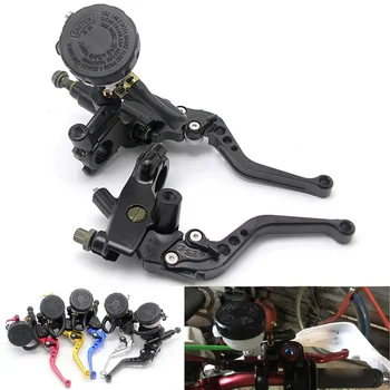 

7/8" Universal Motorcycle Front Brake Clutch Lever Master Cylinder Reservoir for ktm 500 XC-W 450 SX-F Factory Edition 85 SX