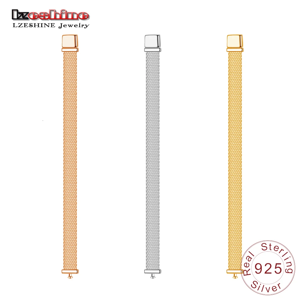 

LZESHINE Top Quality 925 Sterling Silver Bracelets For Pandora Reflexions Friendship Bangles For Women Luxury Jewelry Gifts