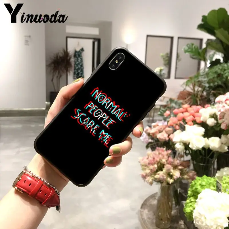 Color text on a black background
