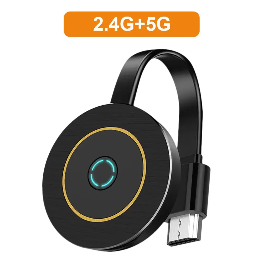 2.4G5G Новейший wifi Дисплей ключ HDMI экран общий Дисплей приемник беспроводной дисплей адаптер для Android IOS Mac Win7 Windows XP - Color: 2.4G5G