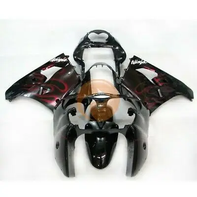 

Wotefusi Новый ABS кузова Комплект совместим с ZX-9R 00-01 2000 2001 (2)