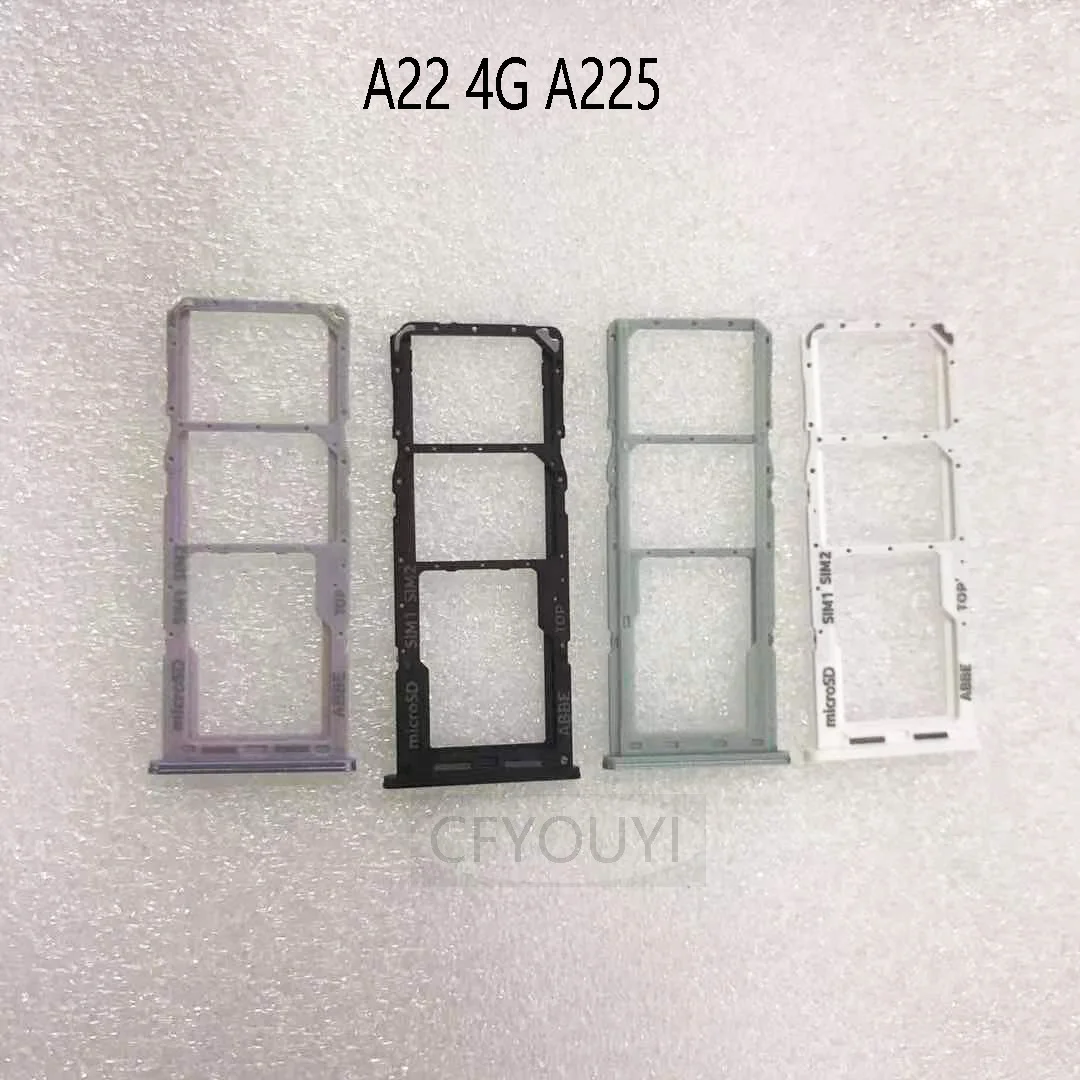 Для Samsung Galaxy A22 4G A225F слот для карты Micro SD с двумя SIM-картами | Мобильные телефоны и