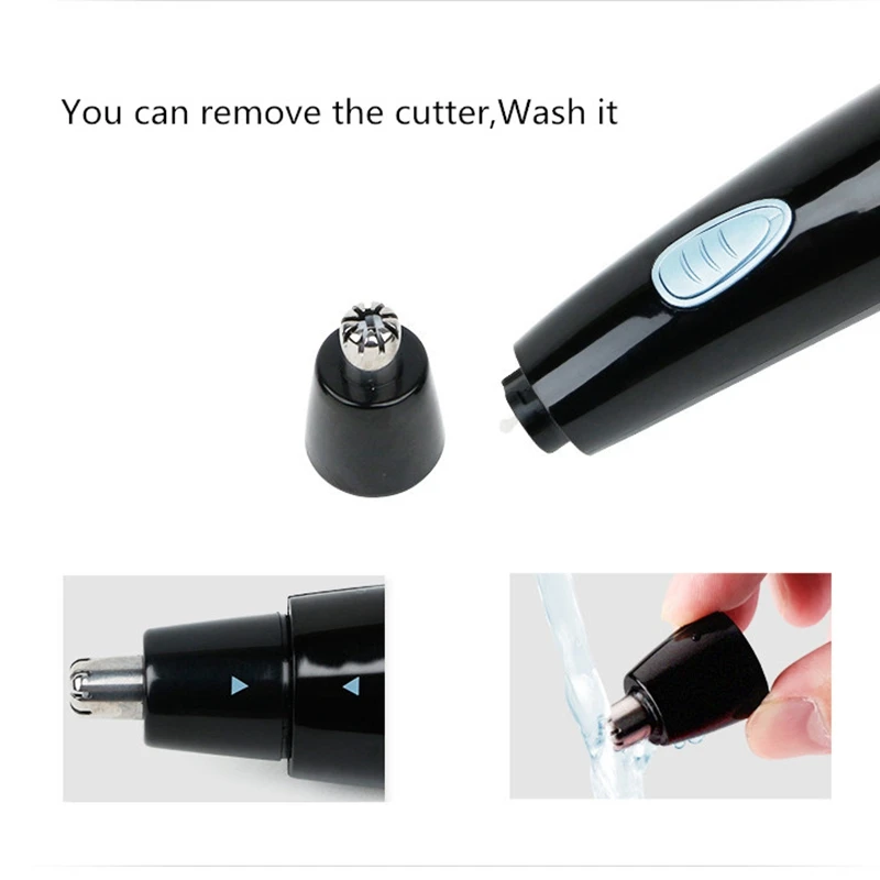 Lightweight And Portable Hair Nose Ear Trimmer Cutting Machine Electric Razor Mute Hair Clipper Rem