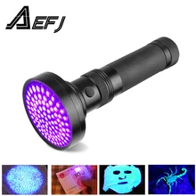 Lanterna de luz uv de led, 100led 51led 41led 21led 12led 395-400nm led uv