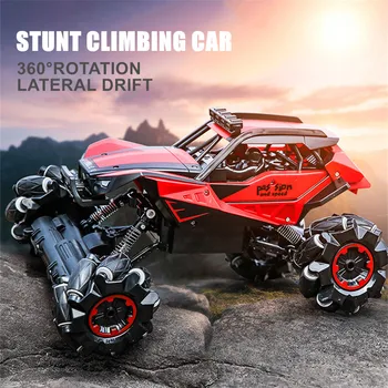 

JTY Toys RC Car 1:16 Mecanum Stunt Climbing Car 4WD Lateral Drift Remote Control Vehicle Radio Truck Buggy Toy For Children