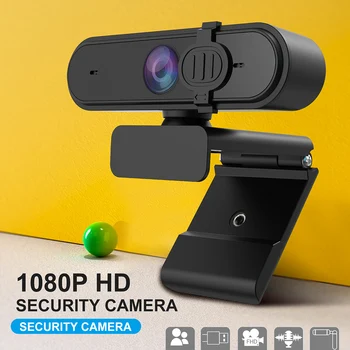 

1PCS 2.0 Mega Video Calling Recording Computer Camera 1080P HD Auto Focus Webcam For Desktop Laptop PC Build in Noise Reduction