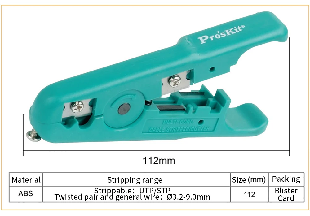 2 в 1 комплект Pro'sKit CP-505+ 6PK-501 группа универсальный инструмент для зачистки Многофункциональный обжимной зачистки с высоким качеством