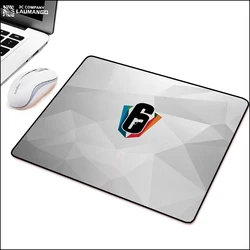 Computador almofada de mesa mouse arco íris seis siege mousepad empresa mausepad gaming mouse esteira do computador acessórios tapete teclado anime