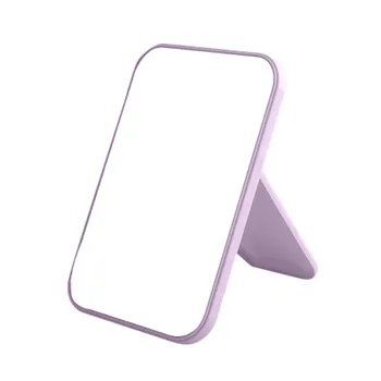 

Women‘s Make up Mirror Simple Design Portable Facial Mirror Compact Foldable Desktop Cosmetic Makeup Mirror for Princess girl