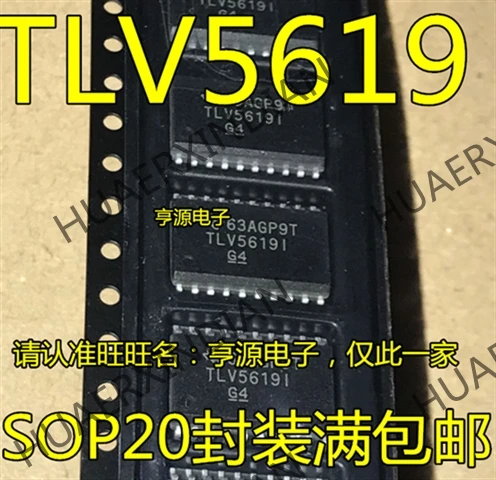 5 шт. TLV5619 TLV5619I TLV5619IDW TLV5619IDWR в