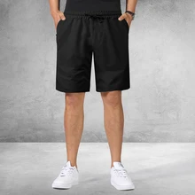 Красивые брендовые летние свободные шорты однотонные шорты для бега мужская тренировочная одежда Спортивные шорты мужские до колен шорты
