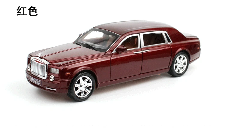Модель автомобиля из сплава 1: 24Rolls Royce Phantom Шесть Дверей звук и светильник ВОИН детская игрушка автомобиль