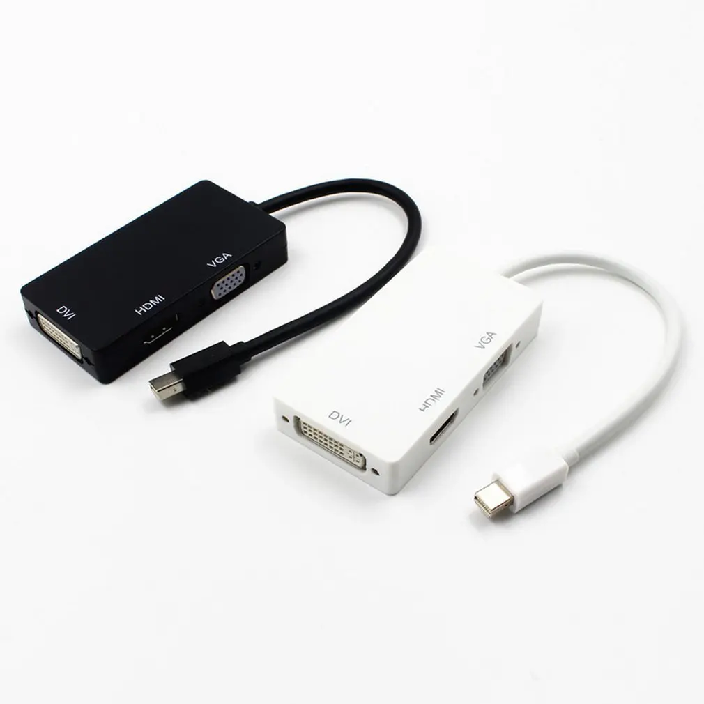 Мини Dp Displaypor мини дисплейный порт для интерфейса Thunderbolt Dp к Vga+ Hdmi+ Dvi 4K Dvi Vga кабель адаптера Dp Для Apple