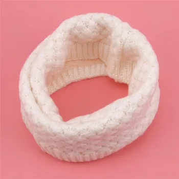 

1Pc Winter Warm Brushed Knit Neck Warmer Circle Go Out Wrap Cowl Loop Snood Shawl Outdoor Ski Climbing Scarf For Men Women