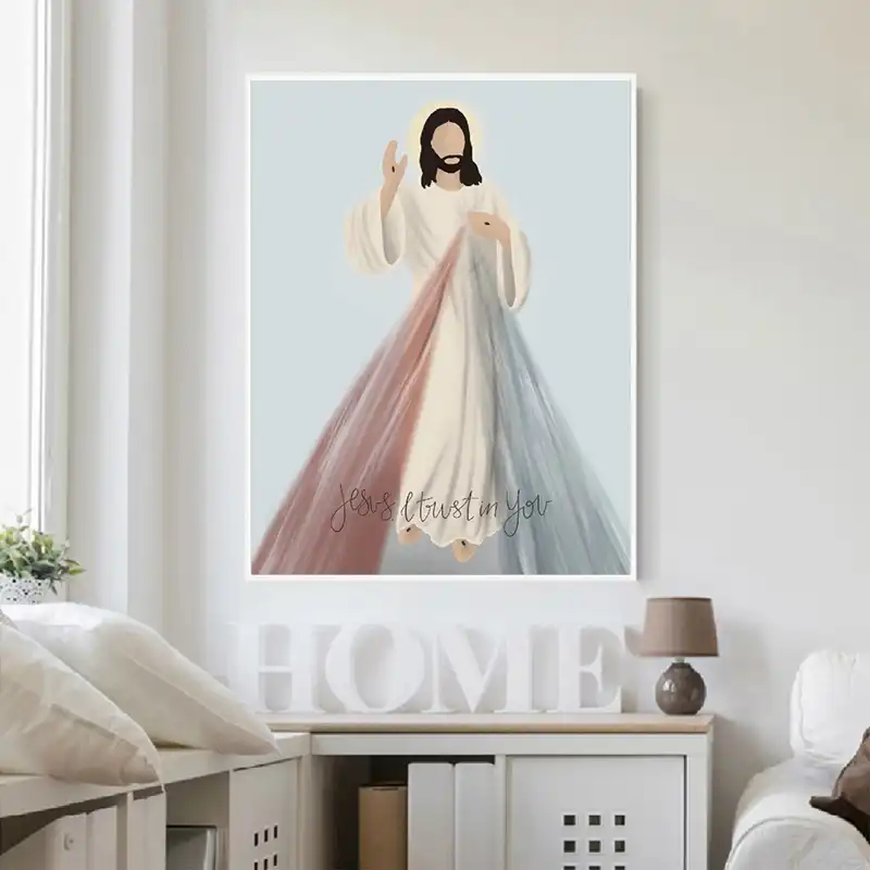 catholic nursery decor