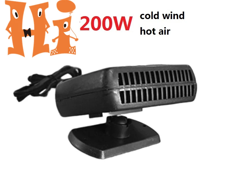 12 V/24 V 200W Портативный, сумка на плечо, женская сумка через автомобильный обогреватель вентилятор воздушного охладителя воды для лобового стекла влагоуловитель стекол для грузовых автомобилей, сушильная машина с подогревом