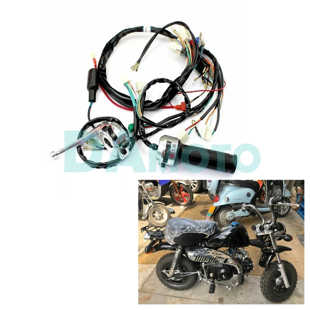 

FOR HONDA Z50 GORILLA MONKEY COMPLETE WIRING HARNESS ASSEMBLY CONTROL SWITCH