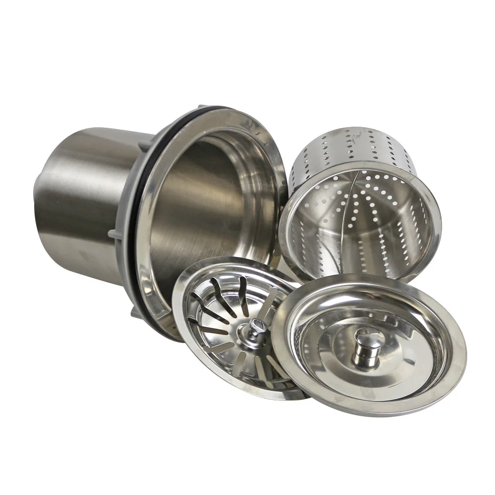Talea Kitchen Stainless Steel Strainer 185mm Large Single Tank Cage Launching Device Accessories XP189C006