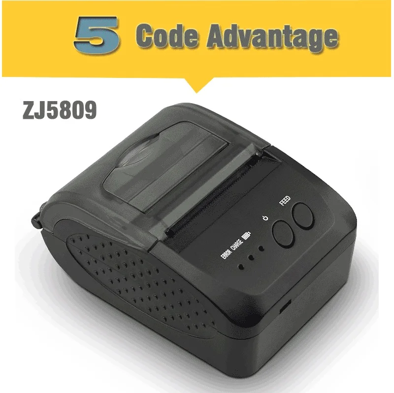 Portable 58mmThermal Printer Pocket 