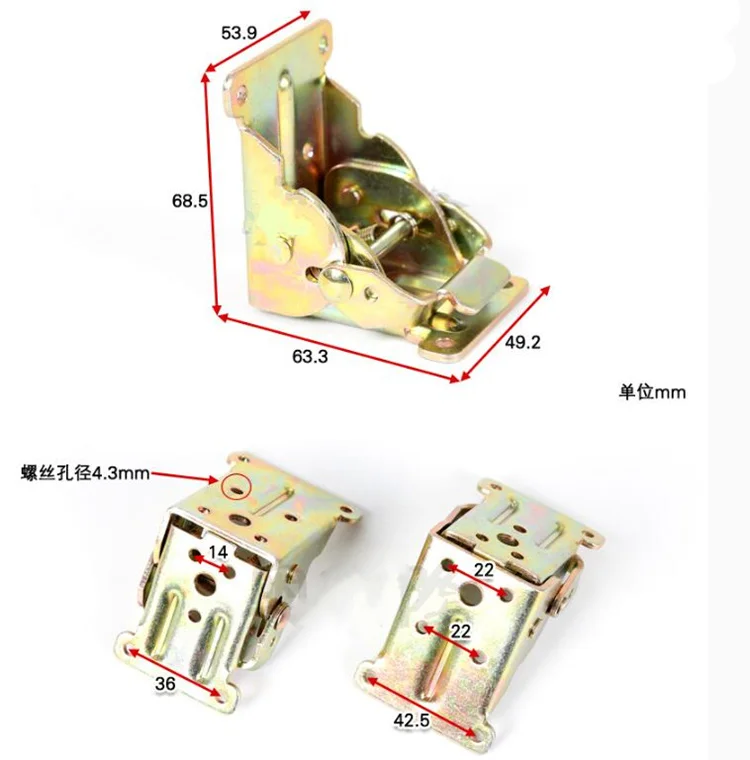 90 градусов самоблокирующееся складывающееся крепление обеденный стол подъемная поддержка Соединительный шкаф петли мебельная фурнитура, металлоизделия