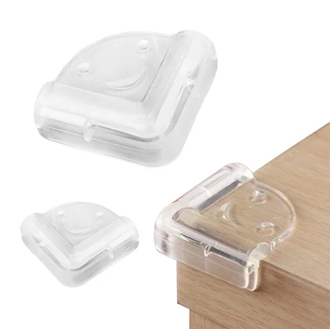 Safety Angle Form SiliconeTransparent Protector Cover Table Corner Guards Children Furnitures Edge Corner Guards