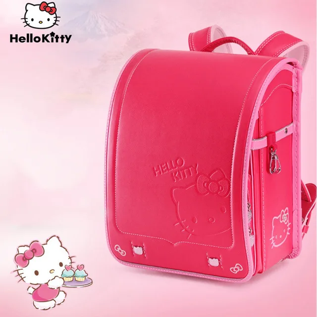 

Disney Genuine Children's Backpack 1-5 Grades Lighten Japanese Elementary School School Bag Hello Kitty