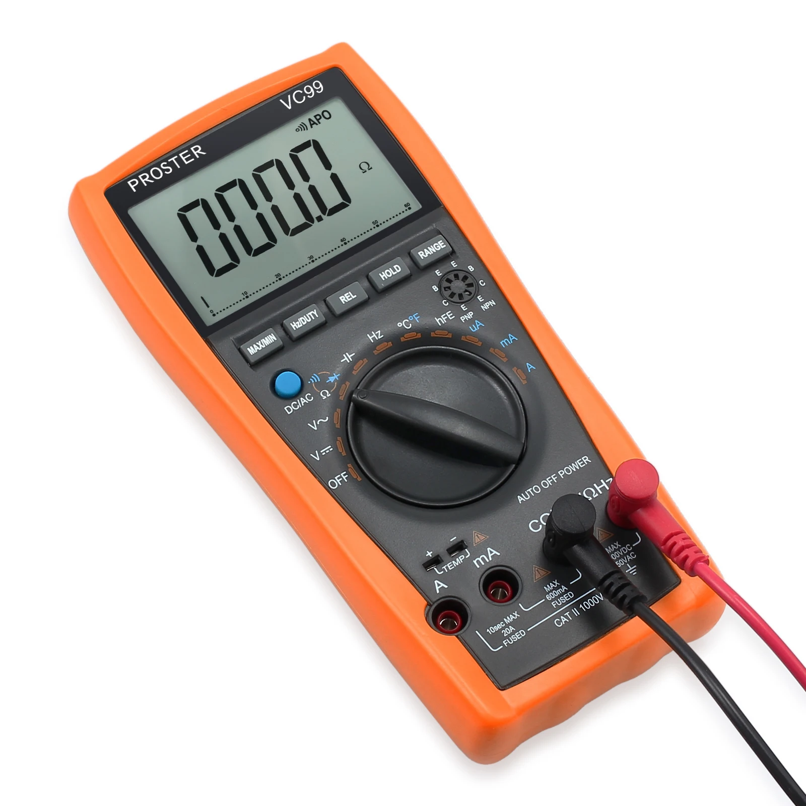VC99 6999 auto range multimeter tester Amp C Tcompared analog bar UK ship VC99 6999 auto range multimeter tester Amp C Tcompared analog bar UK ship