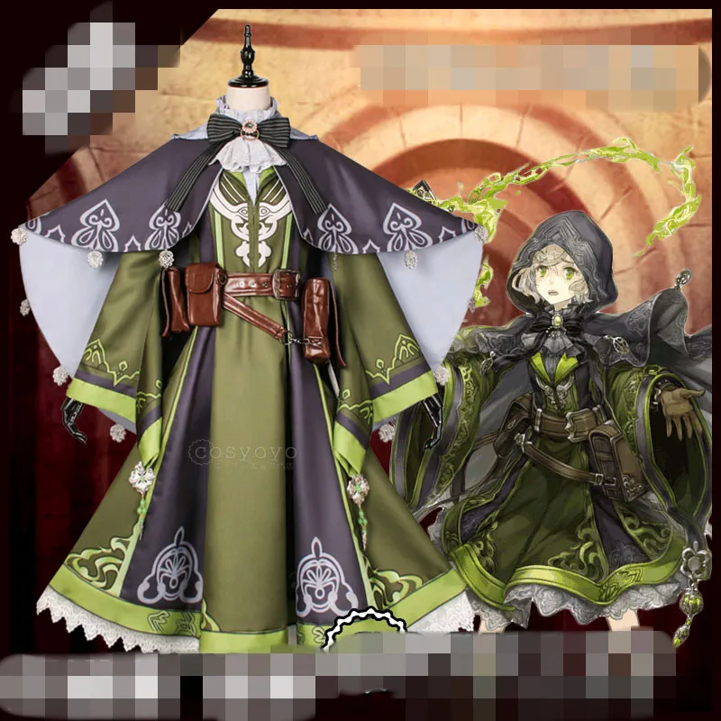 Аниме Косплей SINoALICE Пиноккио маг плащ косплей костюмы для Хэллоуина A |