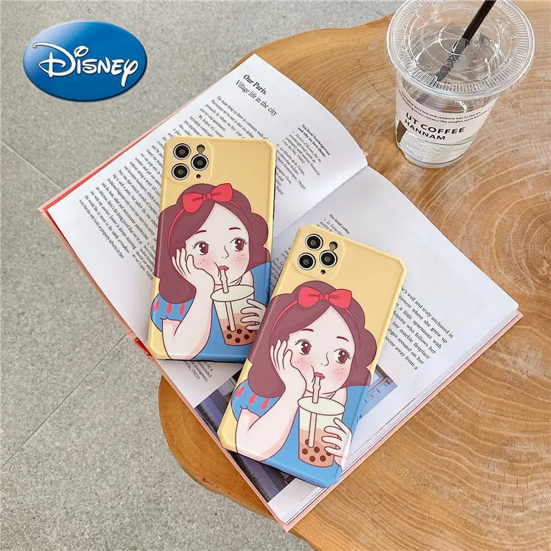 Disney Phone Case For Iphone 6s 7 8p X Xr Xs Xsmax 11 12pro 12mini Schneewittchen Phone Case Cover Mouse Pads Aliexpress