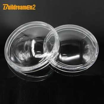 

Buildreamen2 90mm Round Car Fog Light Transparent Glass Lens Cover For Ford Focus Ranger Transit Fusion C-Max Explorer C-Max Ka