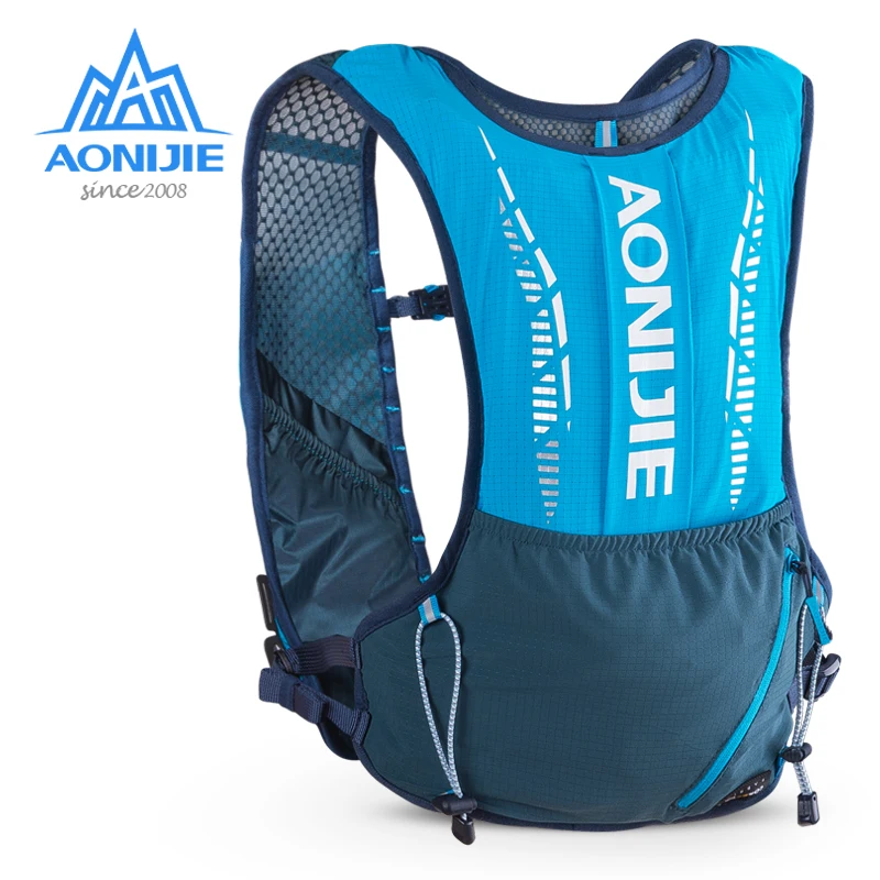 Running Hiking Hydration Backpack Adjustable Cycling Vest Water Bag for Racing 