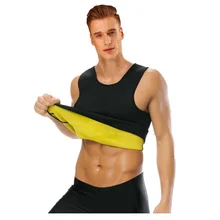 Пара! Пот моделирующий корсет-боди для похудения жилет для похудения(компрессионный, для мужчин и женщин, S-5XL, поясной тренажер