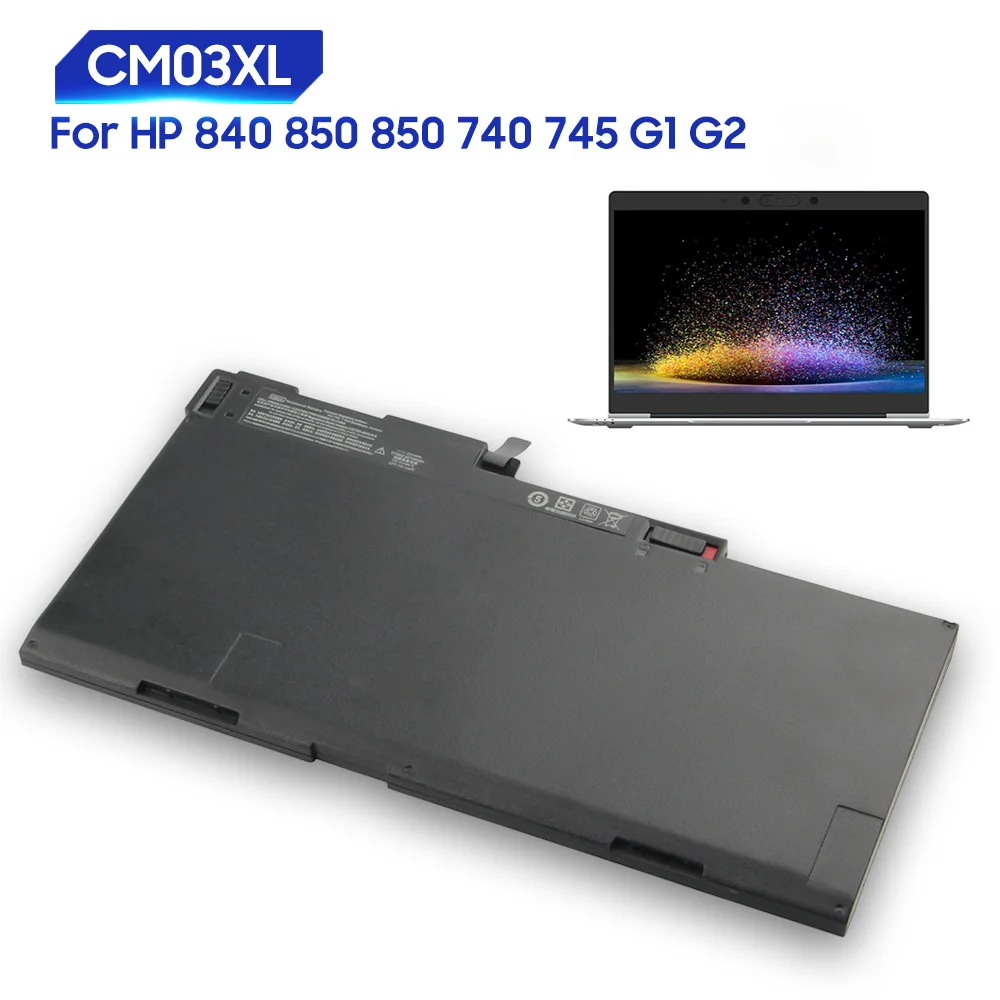 HP ELITEBOOK 교체 배터리 노트북 740 745 840 850 G1 G2 CM03XL 50Wh 티몬