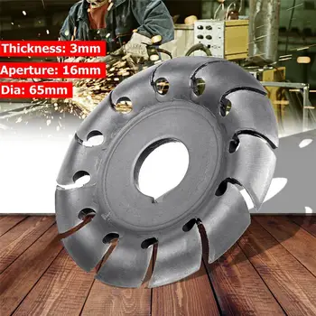 

16mm Angle Grinder Chain Saw Disc Woodworking Saw Blade Cutting Carving Plane Cutting Machine Multifunctional Slotted Chain Disc