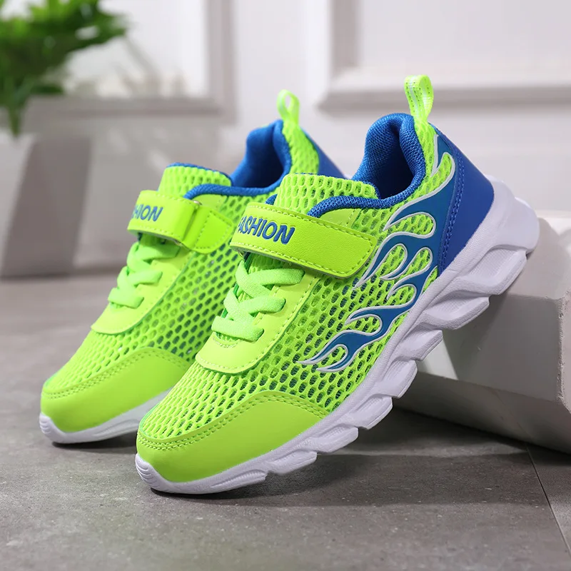 

2019 Spring Summer New Style CHILDREN'S Shoes Hollow out Mesh Men And Women Children Sports Shoes Young STUDENT'S Running Casual