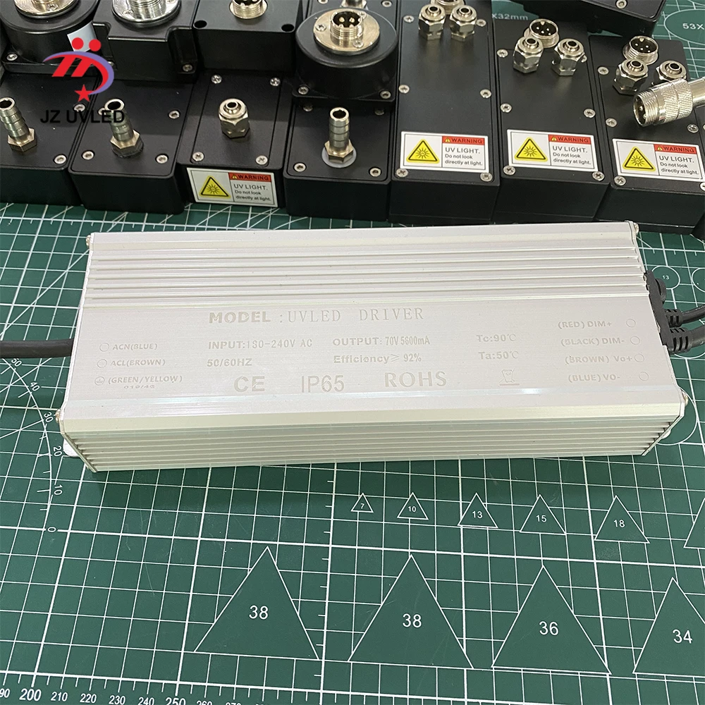 5.6A 400W IP65 водонепроницаемый источник постоянного тока для УФ-светодиодный модуль отверждения геля лампы вход переменного тока в переменный ток 180 V-240 V Выход DC 70V 5600 ма
