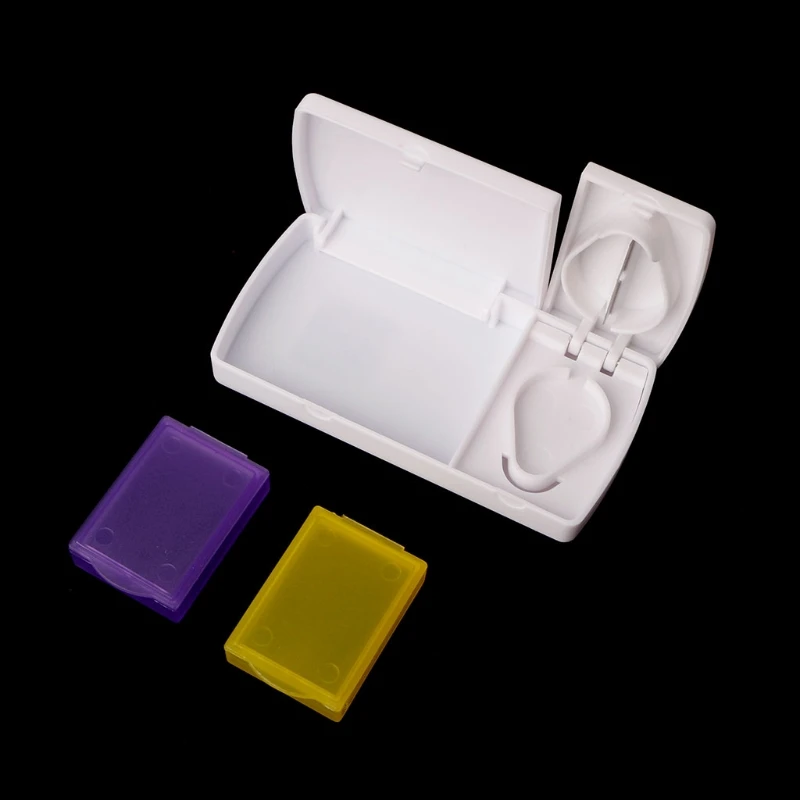 Smart Pill Case Splitters Plastic Medicine Organizer Storage Box Tablet Cutter