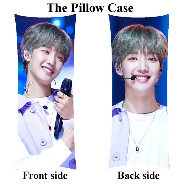 pillowcase Девушка парень Лим молодых мин тела подушку Чехол в Корейском стиле AB6IX длинная подушка крышка - Цвет: pillowcase