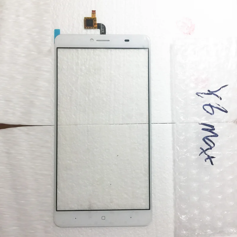 

6.5'' Mobile Touch Screen Panel For Doogee Y6 Max Touch Screen Digitizer Panel Repair Parts Front Glass Lens Sensor