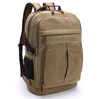 

Hot 2020 Multifunctional Large-capacity Washing Canvas Bag Casual Computer Backpack Outdoor Travel Backpack
