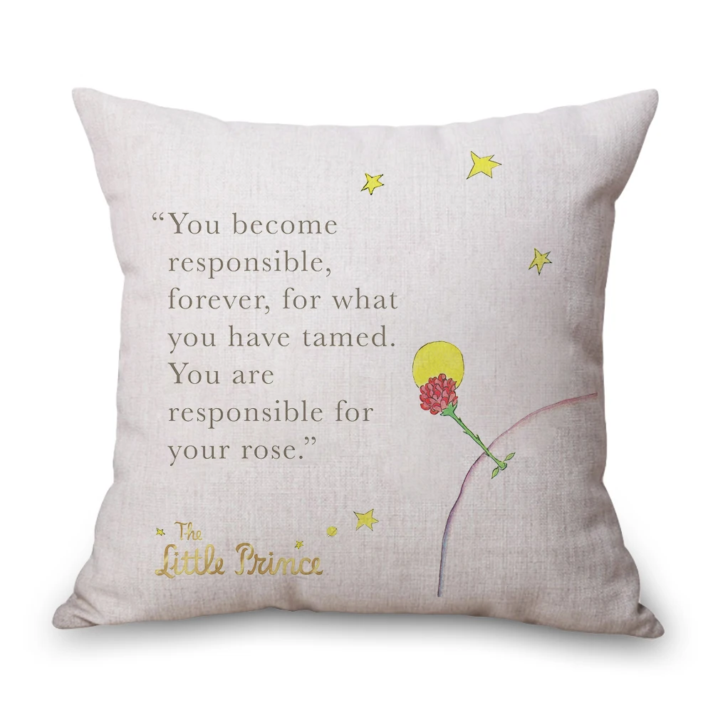 Le Petit Little Prince наволочка для тела льняная кровать подушки путешествий чехол дивана