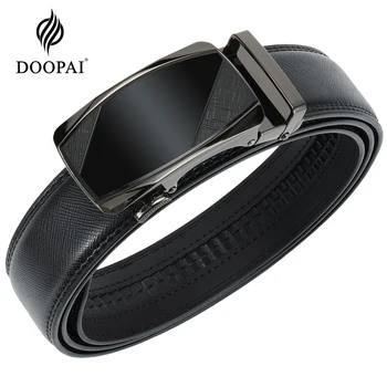 Men Brand Genuine Leather Belt Top Quality Men's Belt Luxury Designer Leather Belts For Men Metal Automatic Buckle Male belts